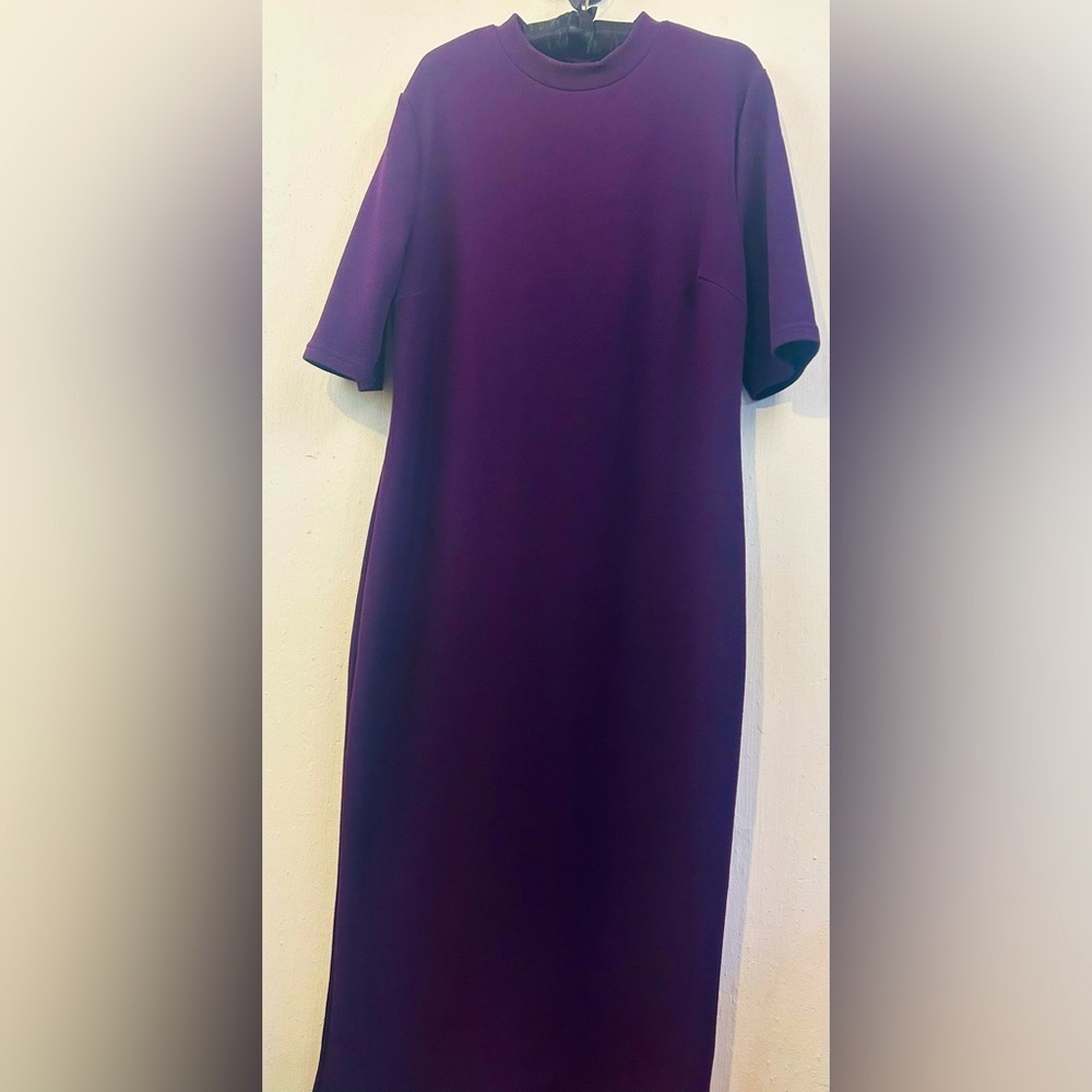 SHEIN long purple dress, size 1XL